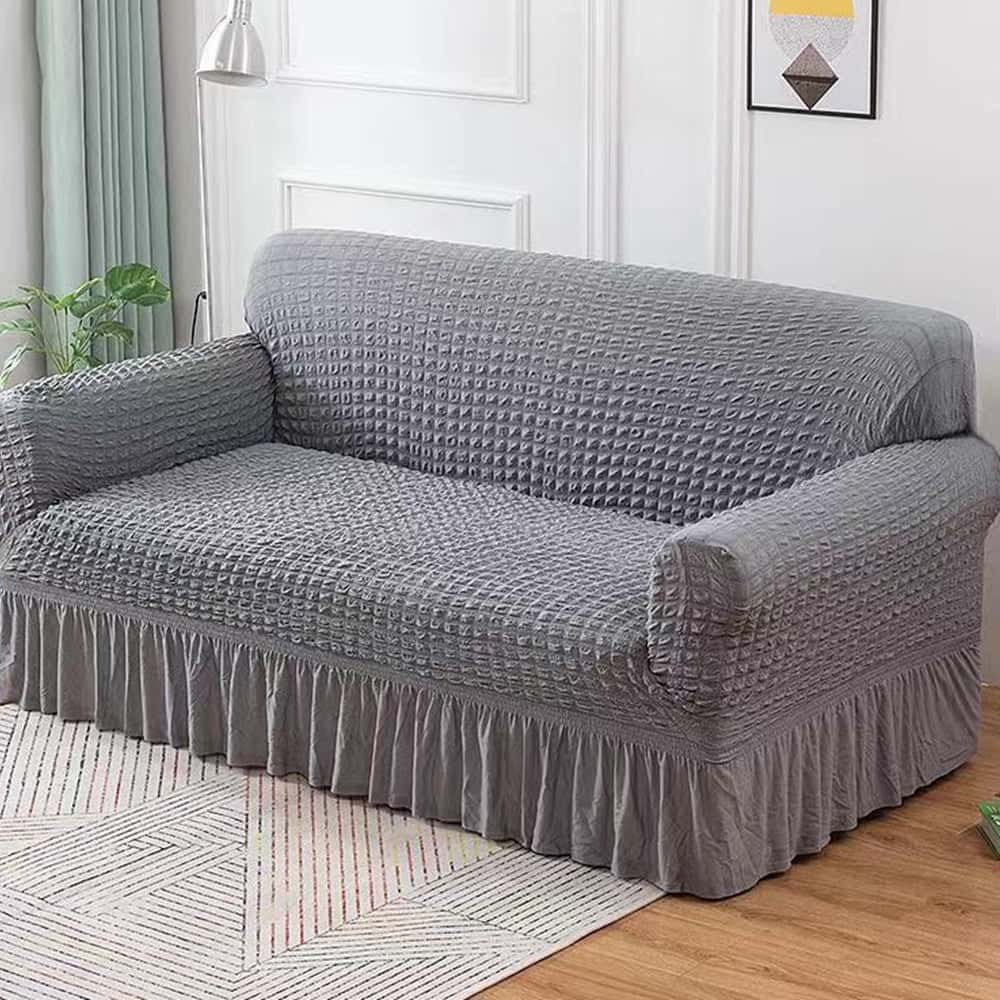 غطاء اريكة (صوفا) مقعدين - رمادي COOLBABY Universal High Elastic Sofa Cover