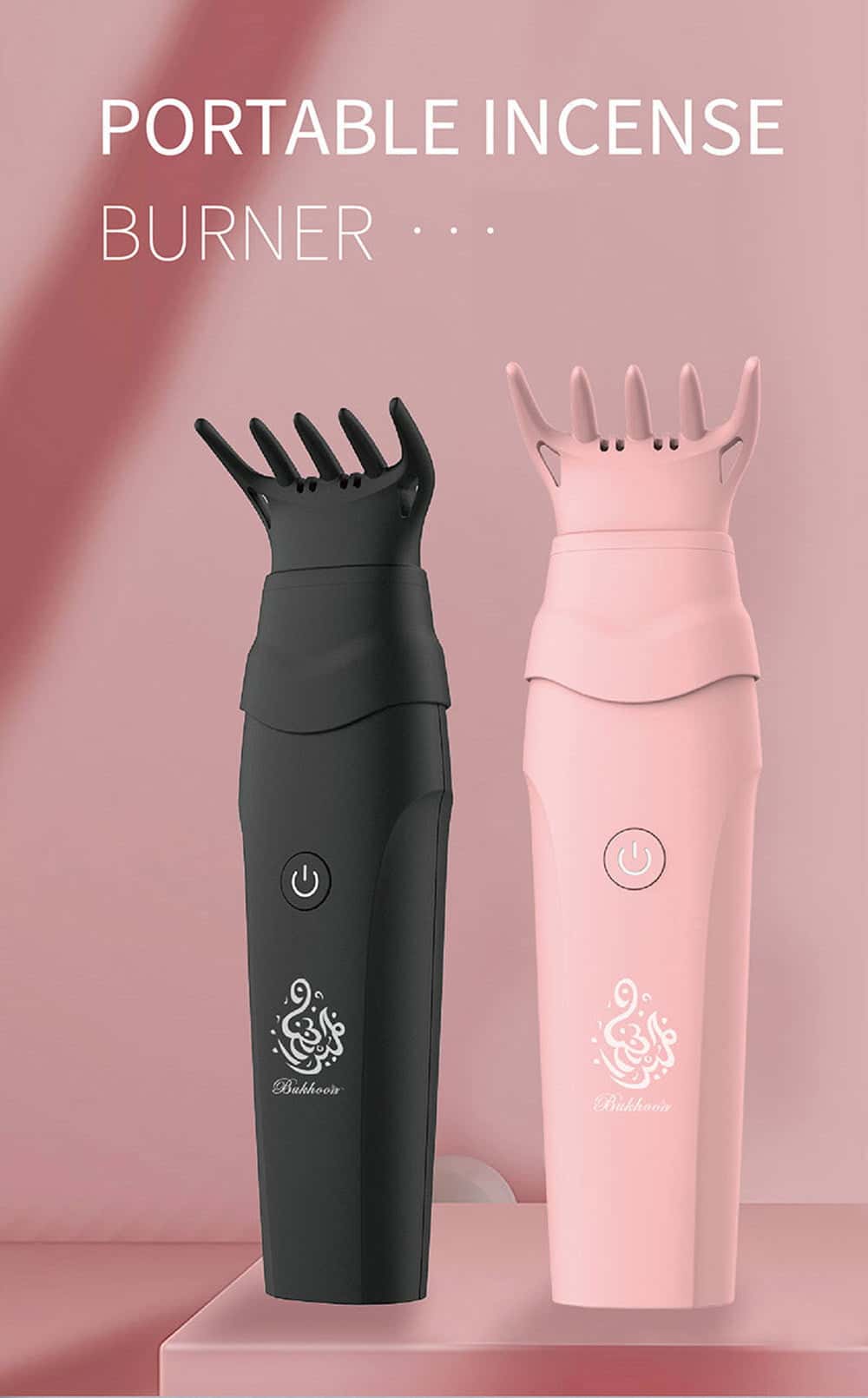 مبخرة شعر الكترونية كروني - زهري CRONY USB Electric Dukhoon Burner Bakhoor