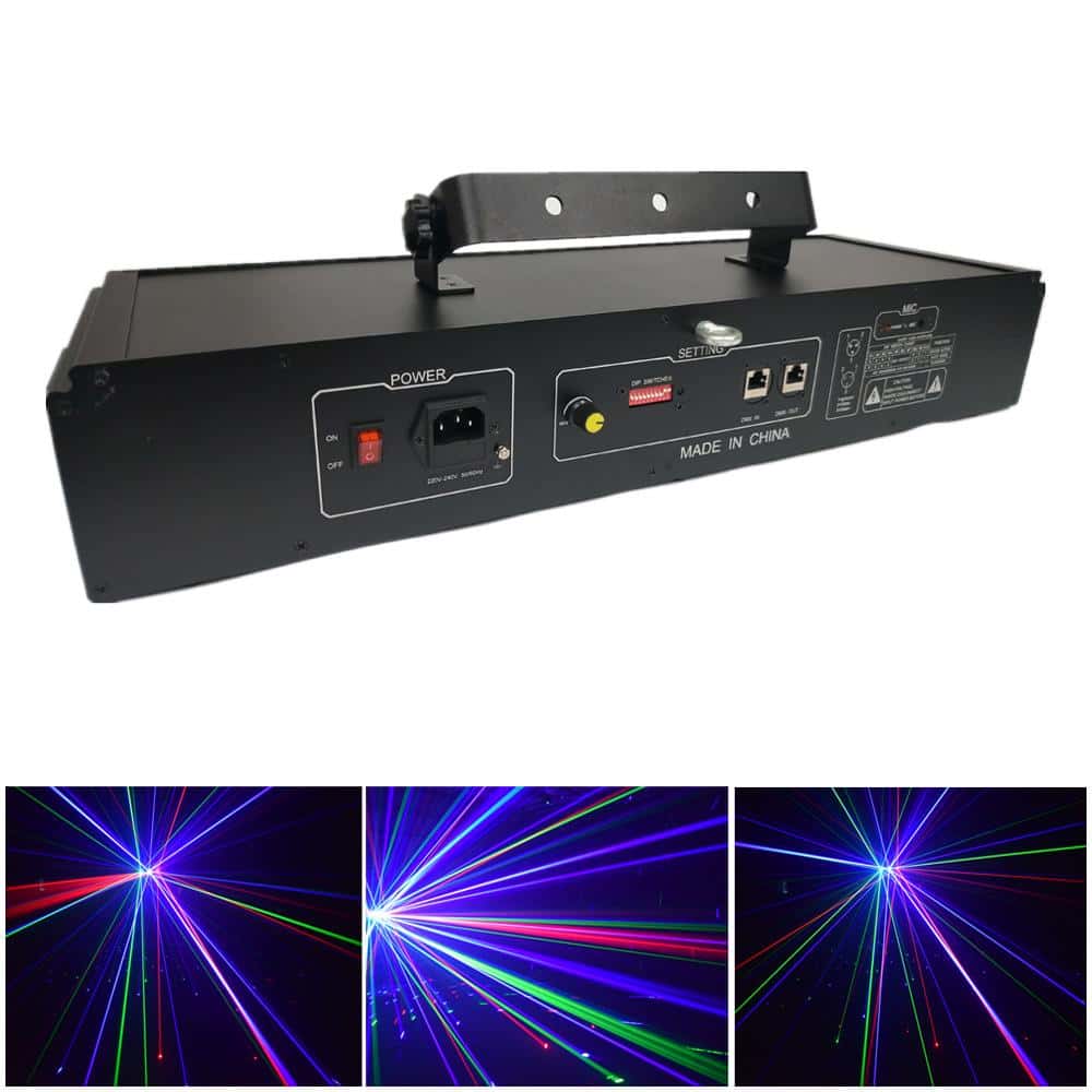 ليزر حفلات 6 عدسات كروني Crony VS-958 High Quality RGB Colorful Laser Stage