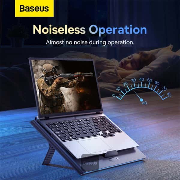 مروحة تبريد للابتوب Baseus ThermoCool Heat-Dissipating Laptop Stand