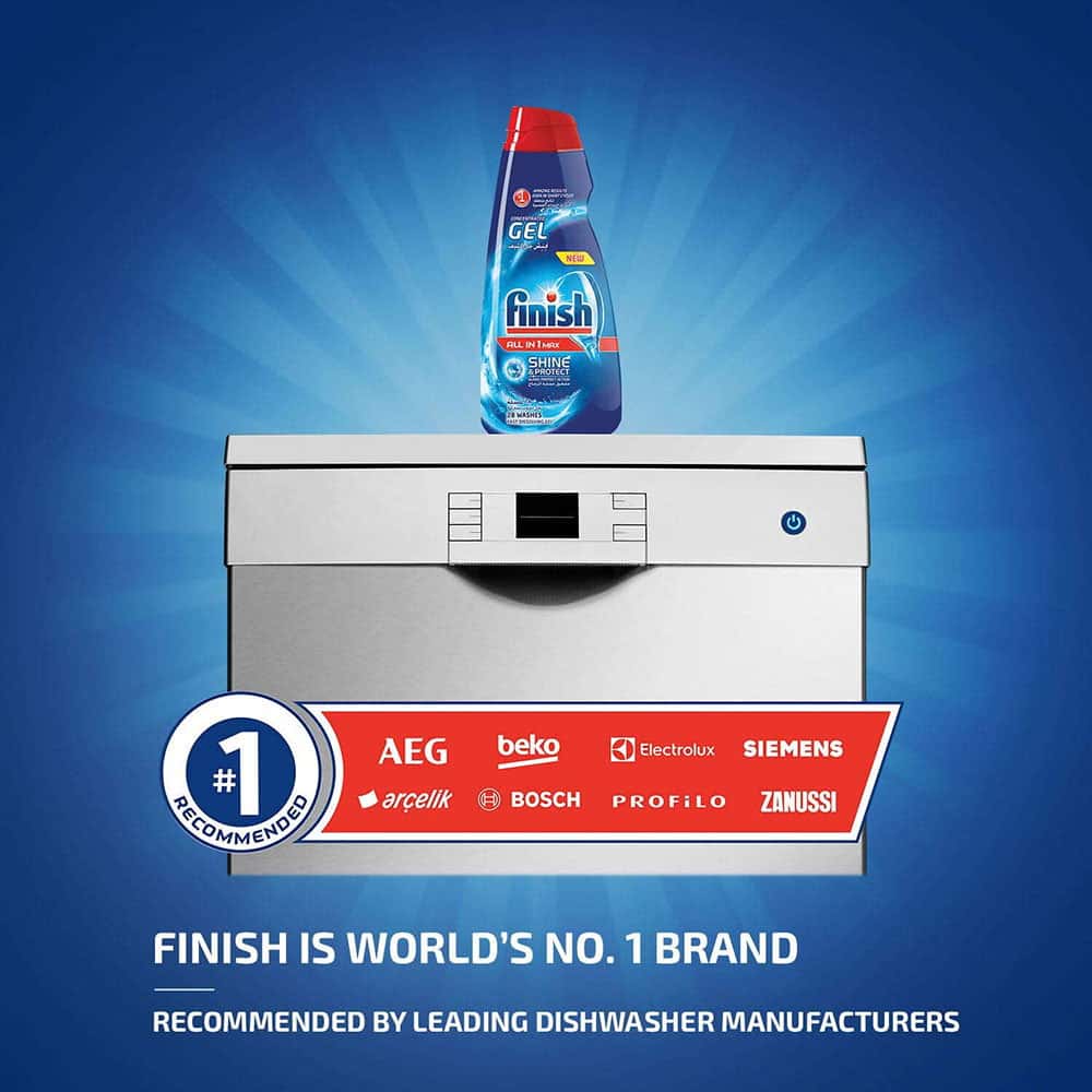 Finish - All In 1 Concentrated Gel Regular 650ml