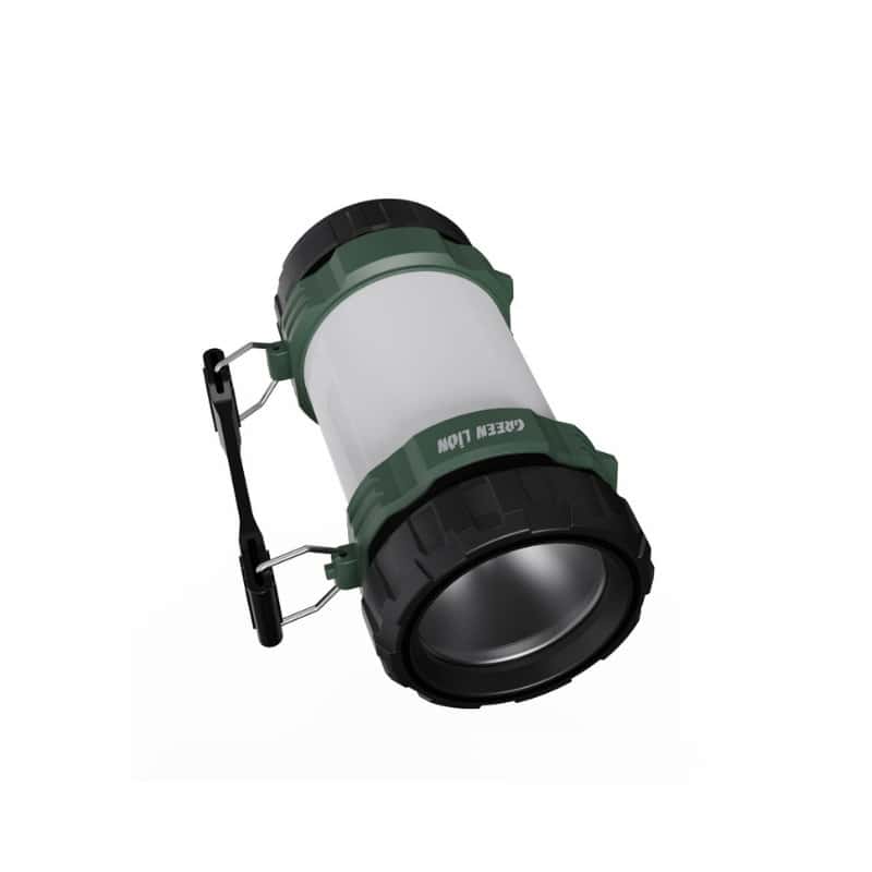 كشاف يدوي للتخييم جرين 3000 مللي أمبير Green Lion 2 in 1 Camping Light