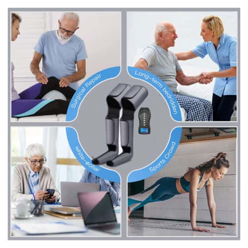 جهاز مساج القدم الإحترافي Full Leg Calf Foot Massager Air Compression