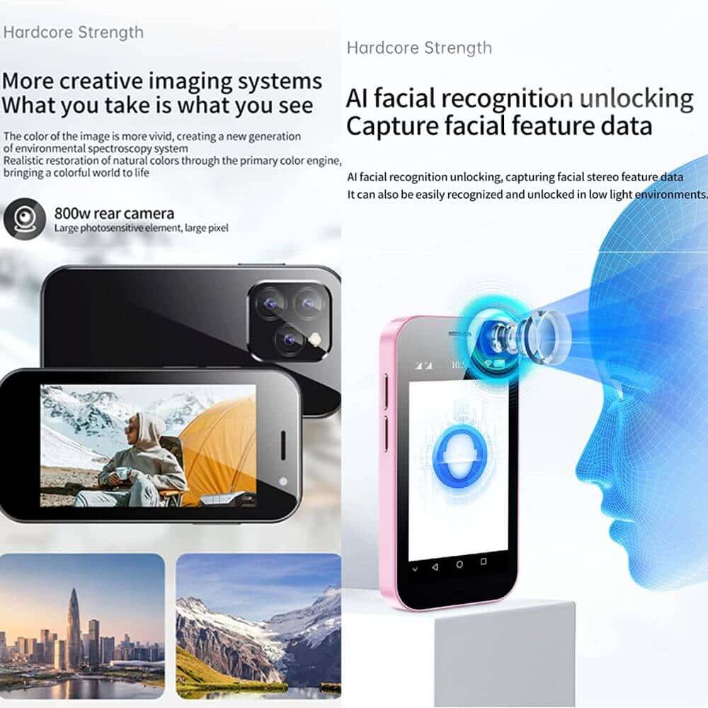 موبايل صغير ميني آيفون XS14 برو أندرويد Soyes XS14 Pro 4G Mini Smartphone