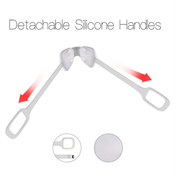 جهاز مساج للرقبة والكتف مع خاصية التسخين 2200 مللي أمبير Portable Rechargeable Neck and Shoulder Massager With Heat