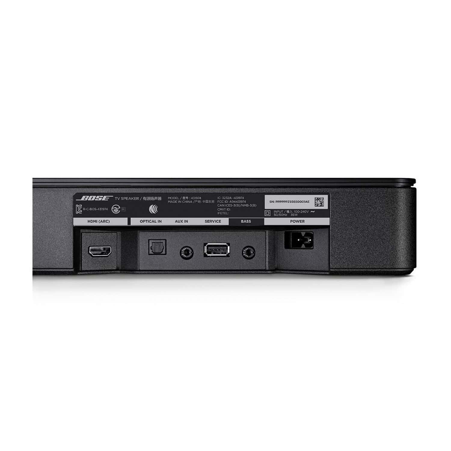 Bose TV Speaker - Black [ BOSE-TV-BK ]