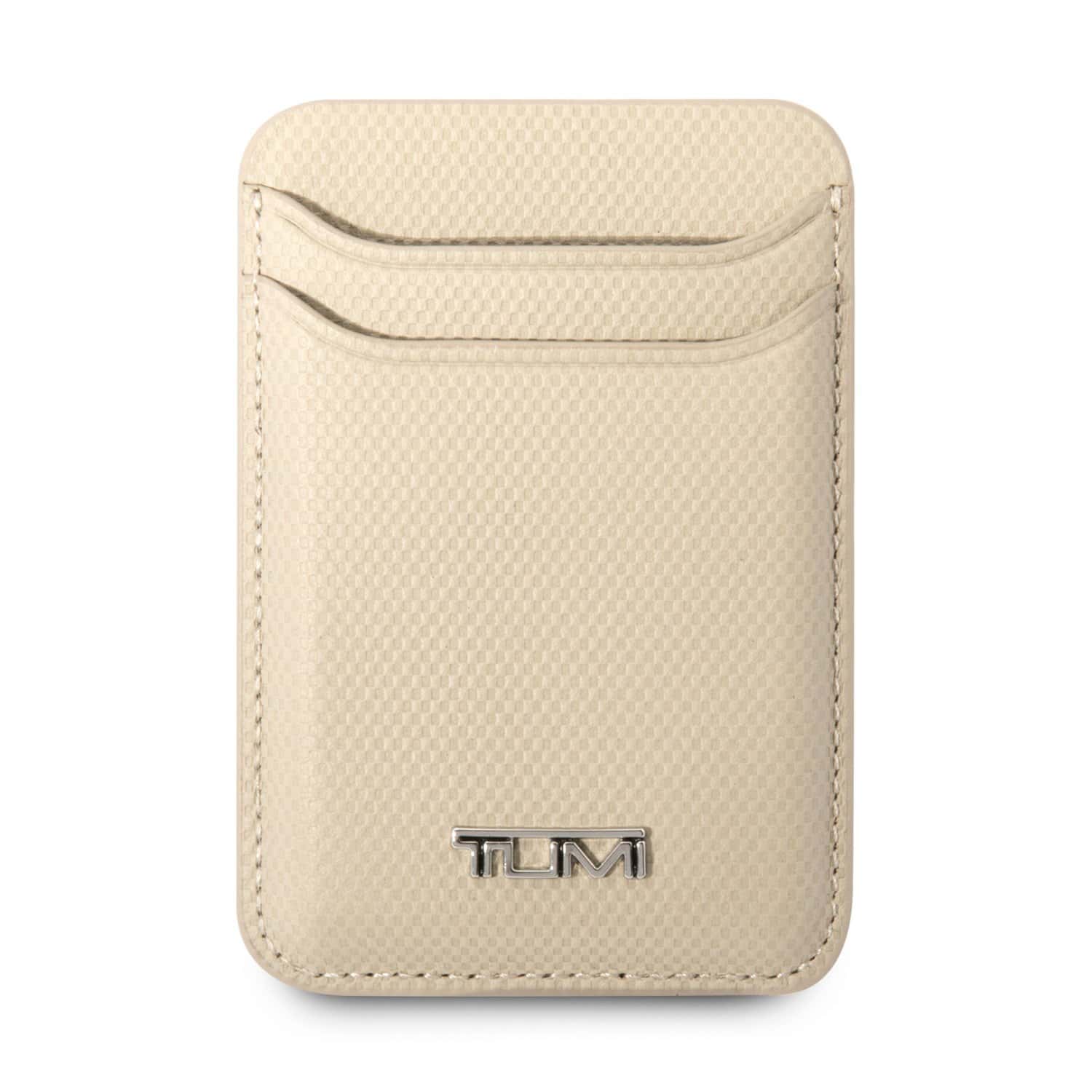 محفظة بطاقات مغناطيسية ماج سيف بلاستيك تومي بيج Tumi Magsafe Embossed Balistic Pattern Card Wallet