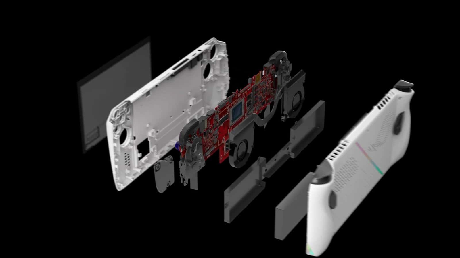 جهاز العاب محمول وحدة تحكم بنظام ويندوز اسوس روج آلي 7 بوصة 120 هرتز Asus ROG Ally Gaming Handheld