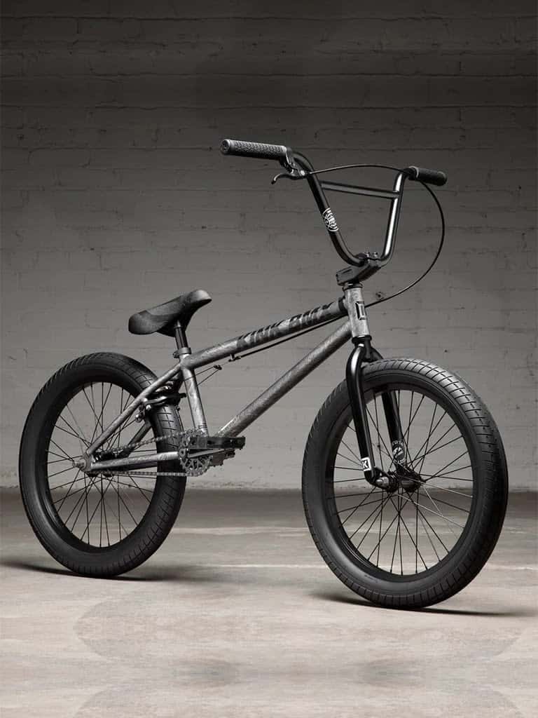 دراجة هوائية سيكل رياضية باللون الفضي المطفي من كينك بي ام اكس KinkBMX - CURB Bike Color Brushed Silver