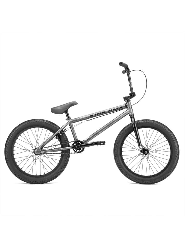 دراجة هوائية سيكل رياضية باللون الفضي المطفي من كينك بي ام اكس KinkBMX - CURB Bike Color Brushed Silver