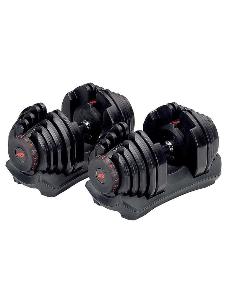 طقم اثقال رياضية قابلة للتعديل 45.85 كيلو بوفليكس Bowflex SelectTech 1090 Dumbbells