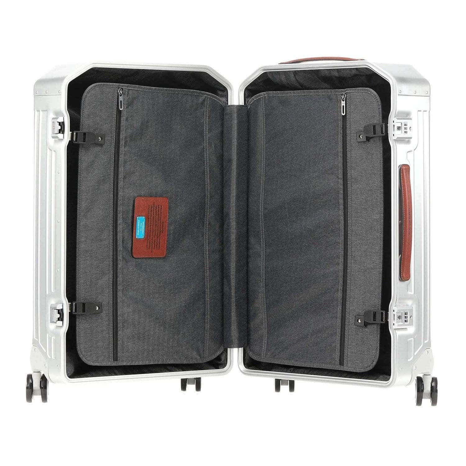 حقيبة سفر بمقاس 54 * 40 * 20  سم PIQUADRO PIQALU SLIM CABIN TROLLEY BAG