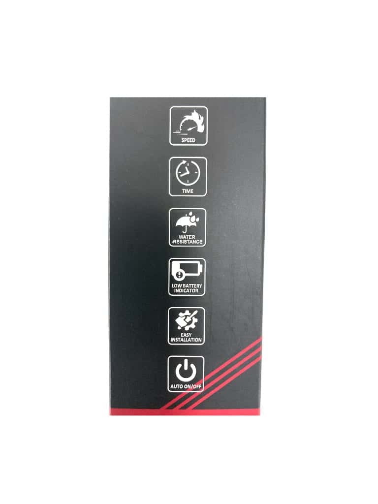 عداد سرعة للدراجة الهوائية لاسلكي باللون الأبيض مع 21 وظيفة من أي تي إنATN 21 Function Wireless White Bike Computer