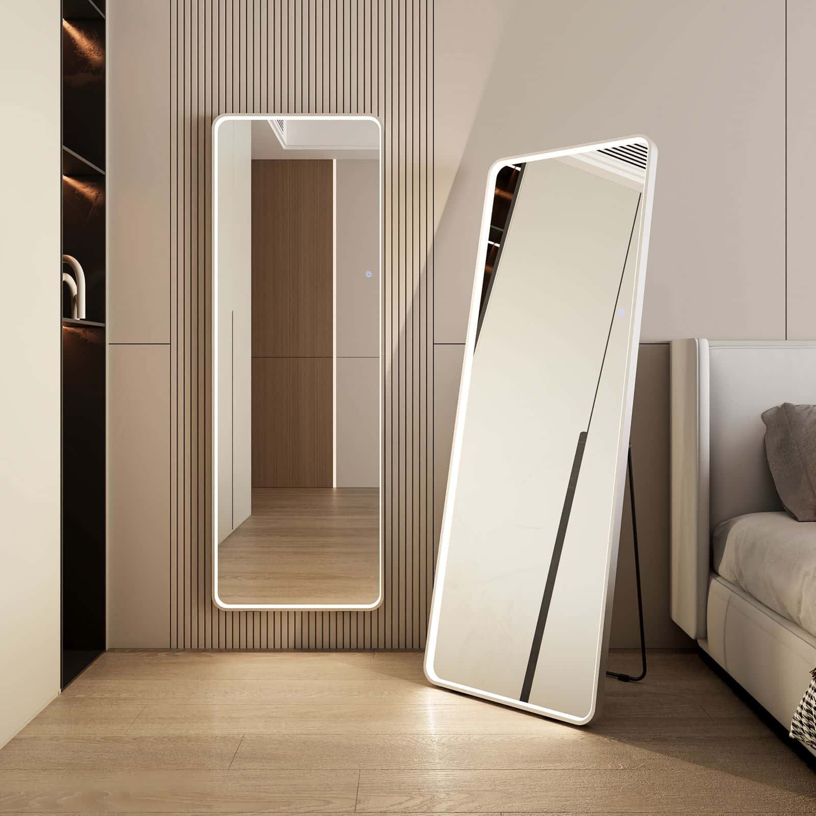 مرايا طويله لغرف النوم تكتك مع اضاءة ليد Taktik Full Length LED Dressing Mirror