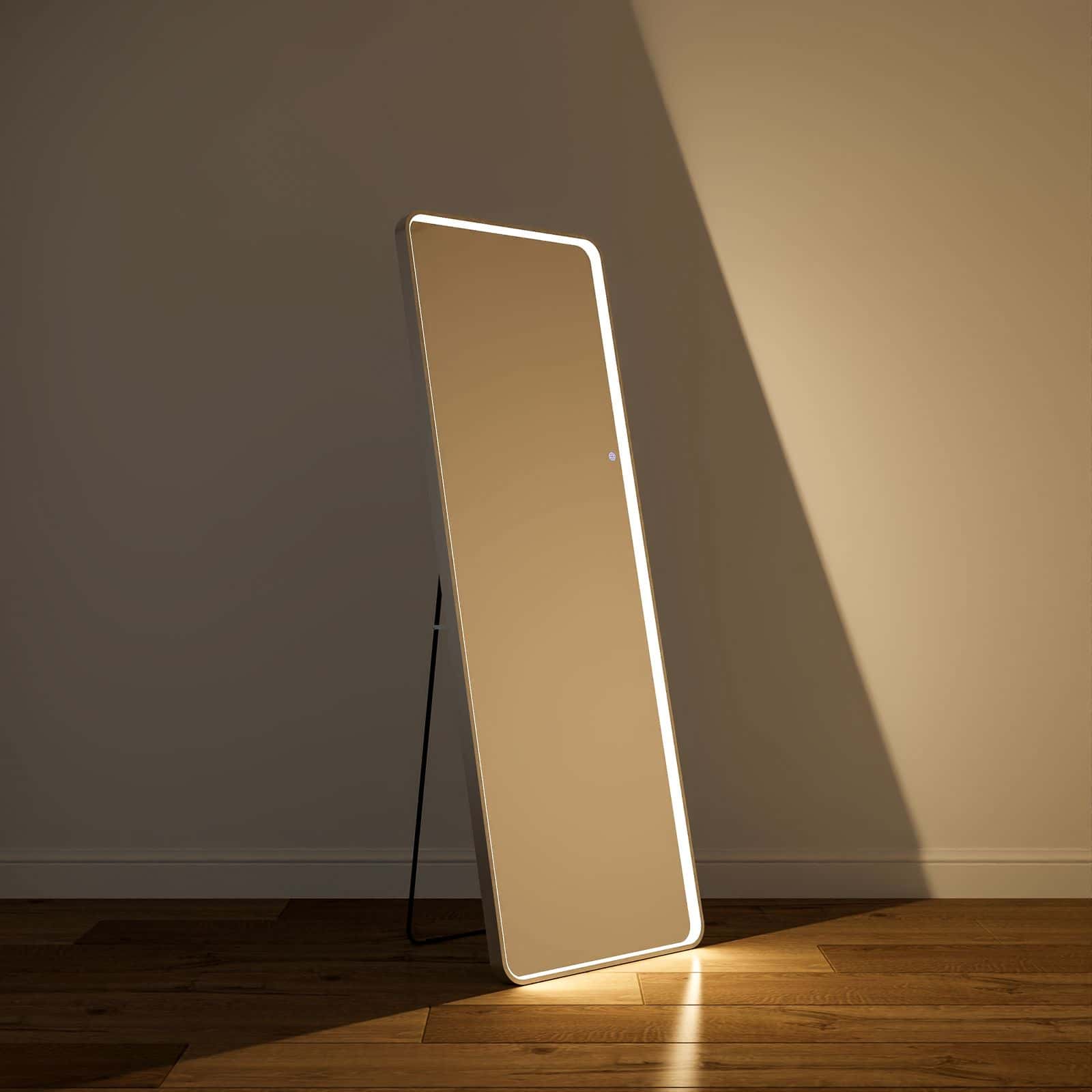 مرايا طويله لغرف النوم تكتك مع اضاءة ليد Taktik Full Length LED Dressing Mirror