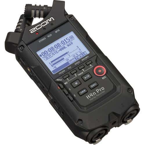 مسجل صوت محمول زووم Zoom Handy recorder H4nPro