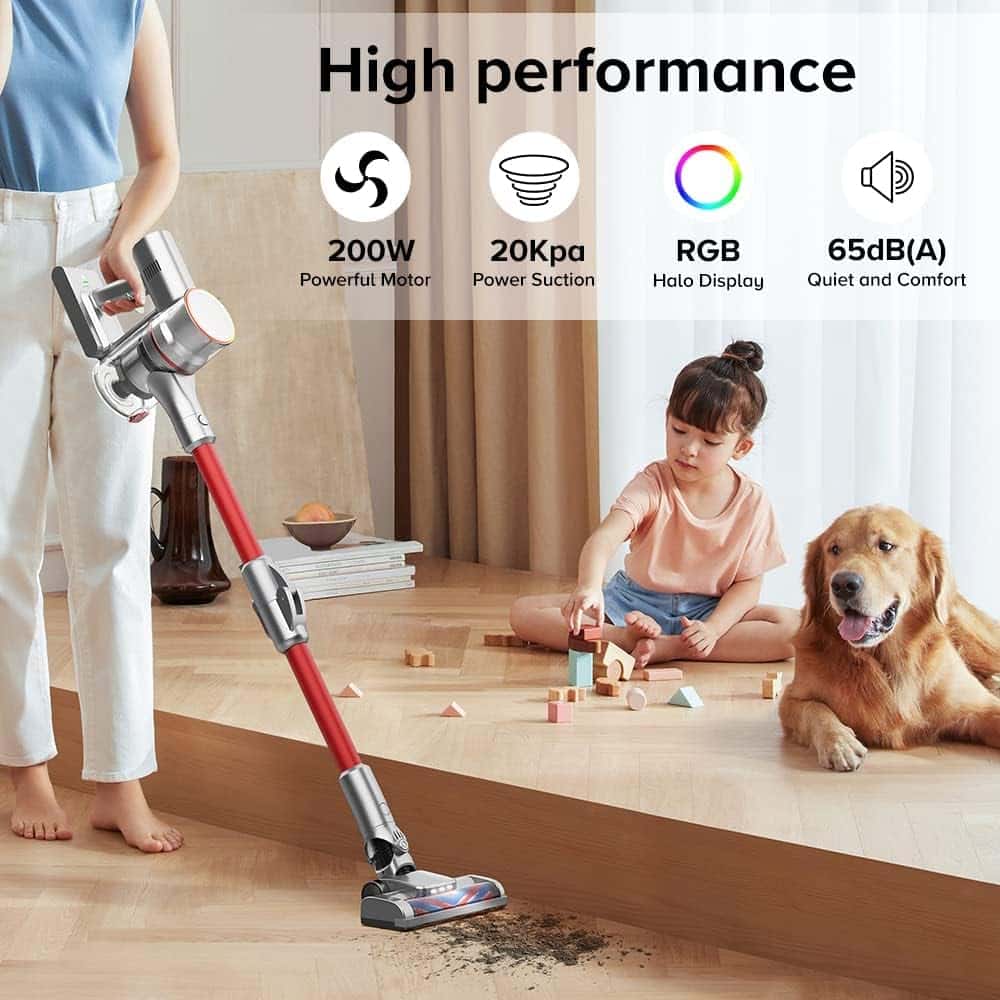 مكنسة كهربائية لاسلكية إيربوت 2200 مللي أمبير 20000 باسكال Airbot Aura Cordless Vacuum Cleaner