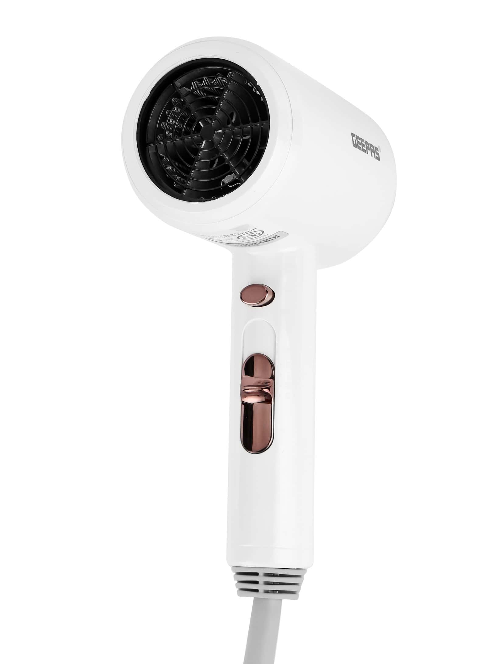 مجفف شعر للحمام للجنسين 1200 واط جيباس Geepas Wall Mounted Hair Dryer Hot & Cold Wind