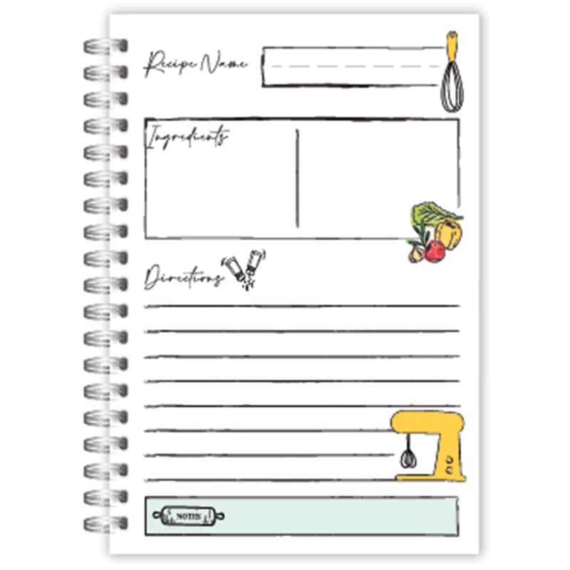 كتاب وصفات الطبخ بتصميم مخصص من كرياتيف كونسِبتس Kreative Koncepts - Recipe Book