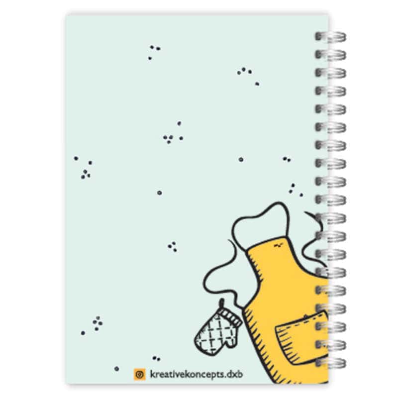 كتاب وصفات الطبخ بتصميم مخصص من كرياتيف كونسِبتس Kreative Koncepts - Recipe Book