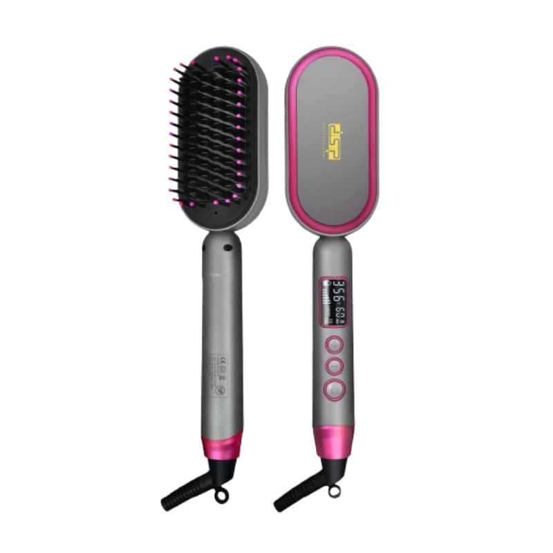 مشط شعر كهربائي استشوار شعر دي اس بي 60 واط Dsp Hair Straightening Brush Hot Comb