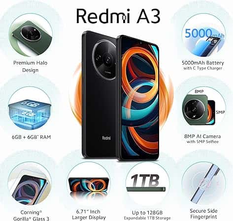 Xiaomi Redmi A3 Smartphone 