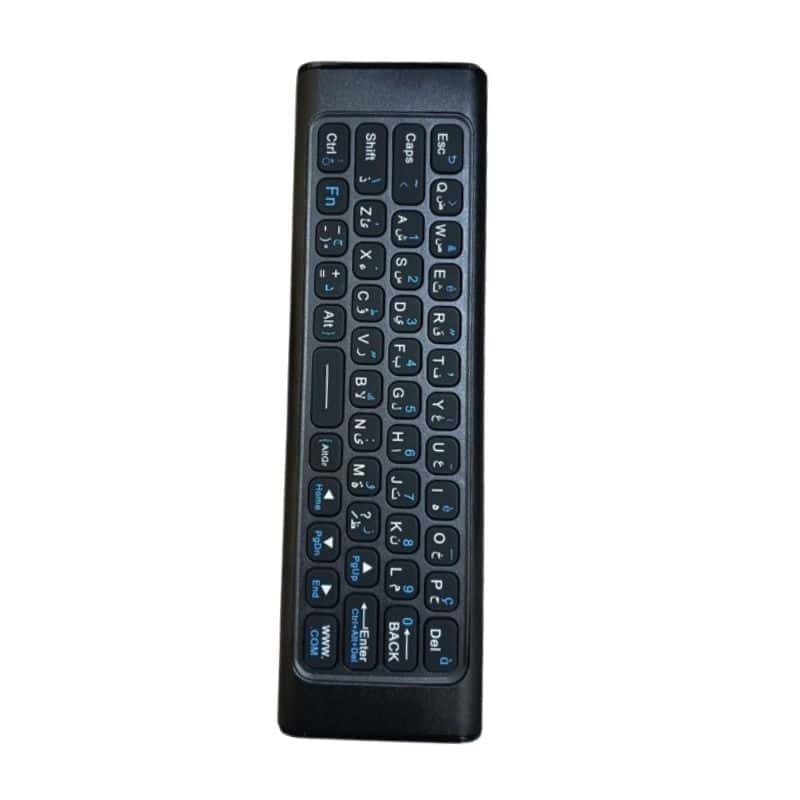 ريموت تلفزيون سامسونج مع كيبورد يعمل على جميع الأجهزة Voice Remote Control X9 With Keyboard