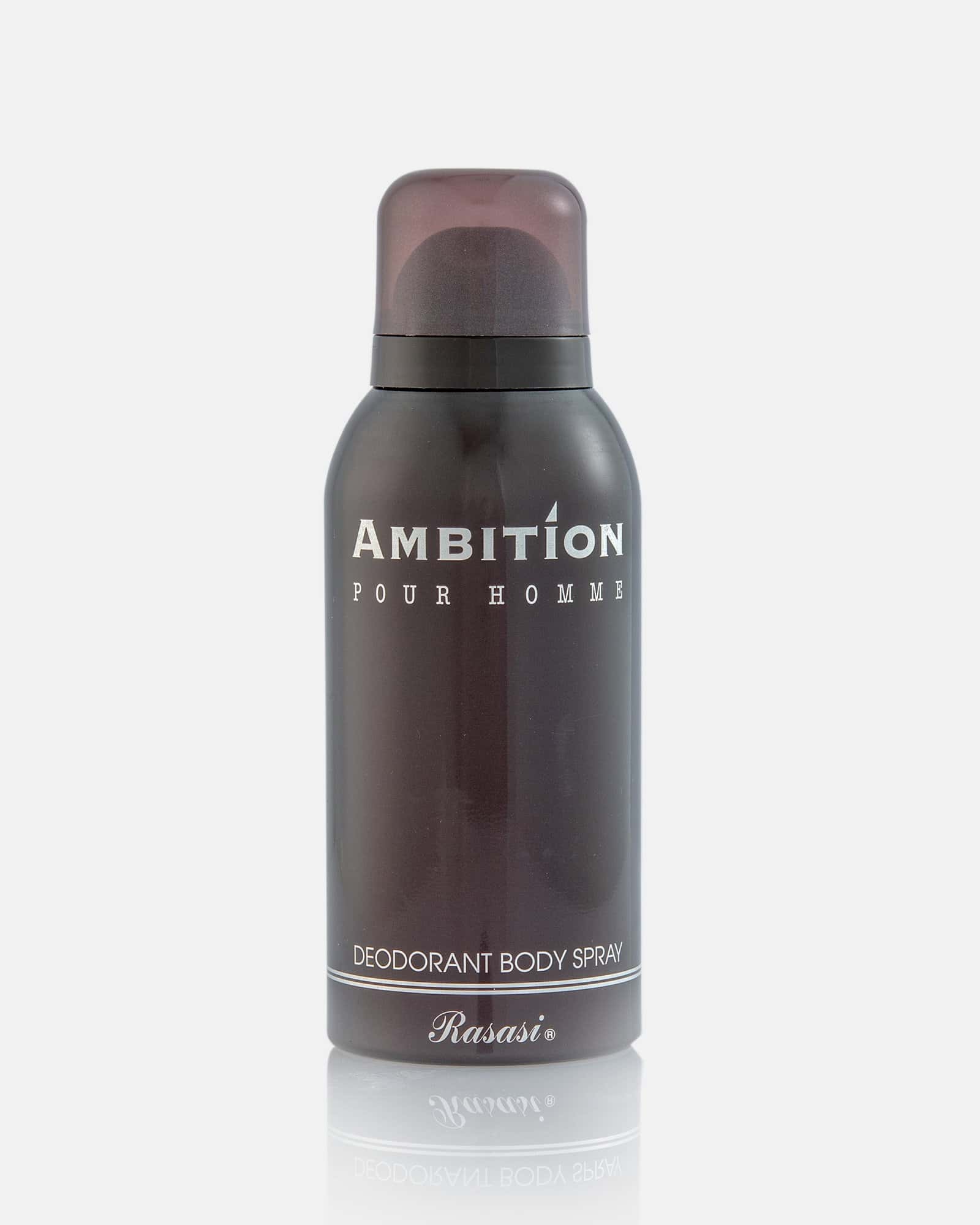 عطر رصاصي أمبيشن للرجال بخاخ 70 مل ومزيل عرق 150 مل رصاصي Rasasi Ambition Men Spray 70 Ml + Deo 150ml