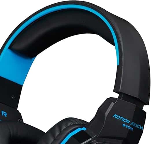 سماعة لعب جي 400 برو بلون ازرق من كوشن Kotion Each G400 Pro Gaming Headset Blue