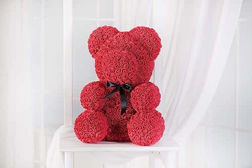 تيدي بير دبدوب كبير من الورد Teddy Bear Rose