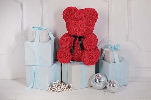 تيدي بير دبدوب كبير من الورد Teddy Bear Rose