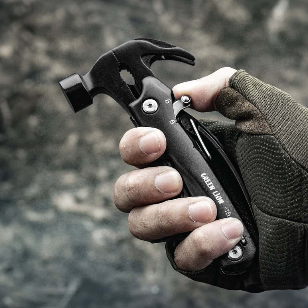 مطرقة متعددة الأغراض أسود جرين ليون Green Lion Multi Hammer - Black