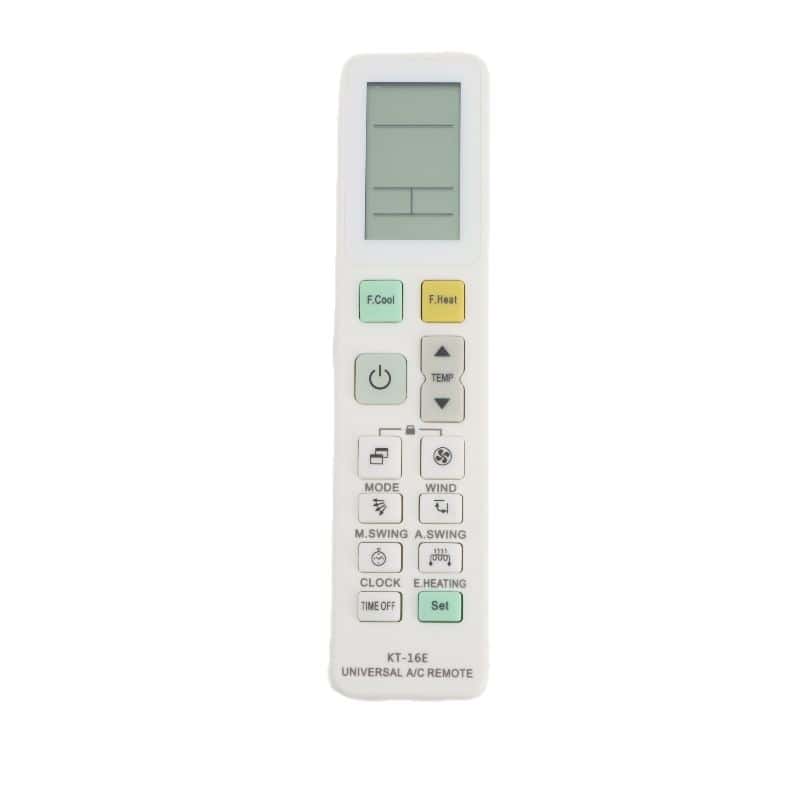 ريموت مكيف عالمي يعمل على جميع الأجهزة Universal AC Remote Control KT-16E