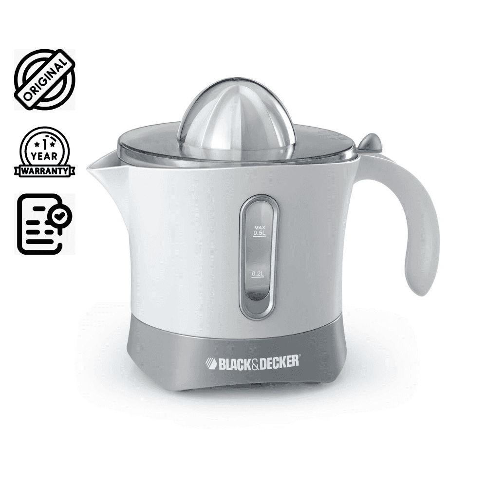 Open Box Black+Decker Juice Extractor, Off White