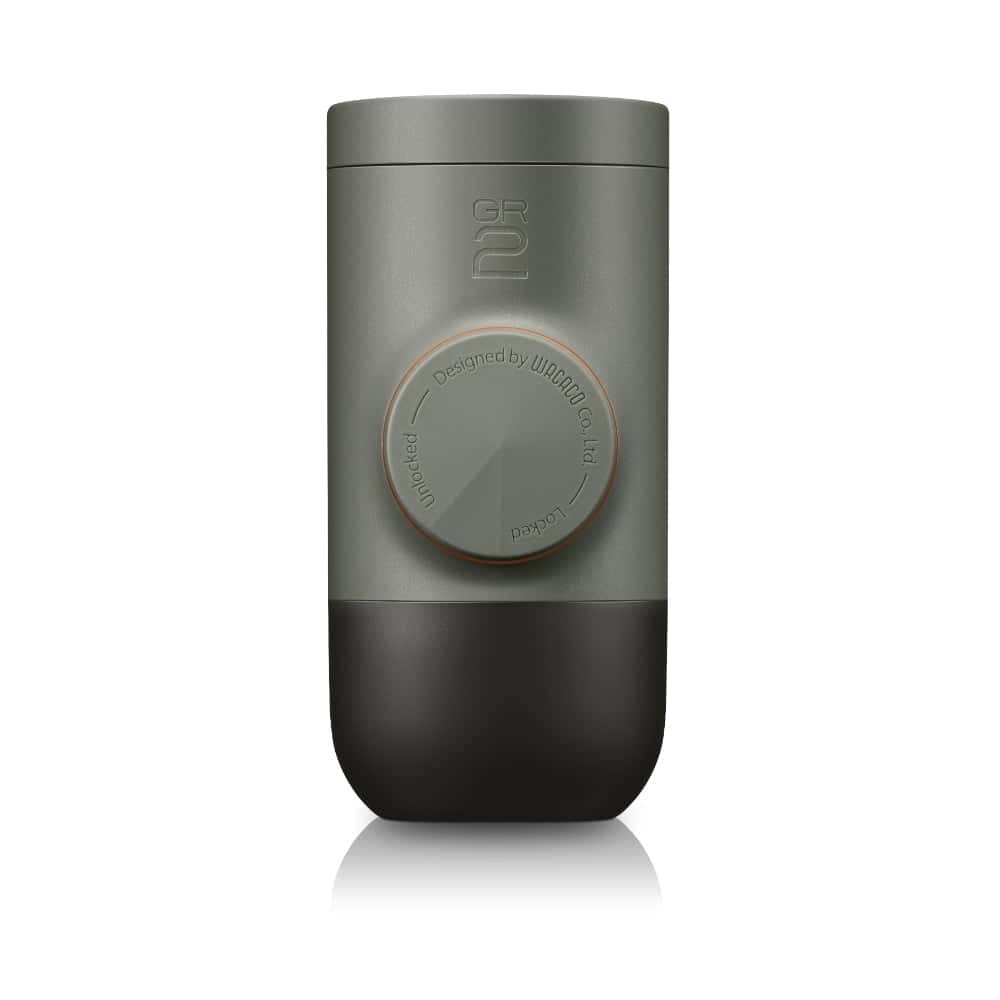 ماكينة اسبريسو يدوية محمولة واكاكو ميني بريسو 18 بار Wacaco Minipresso GR2 Portable Espresso Machine