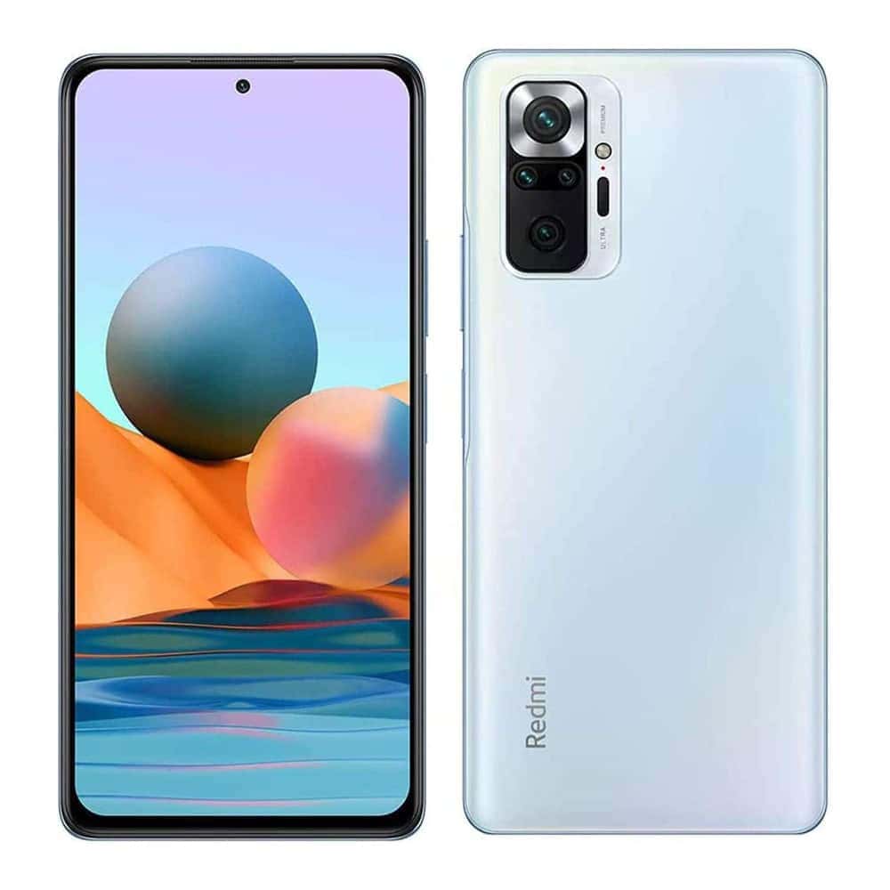 Xiaomi Redmi Note 10 Pro, 6.67" AMOLED Display, 6GB RAM, 128GB Storage, 33W Fast Charging, 108MP Camera, Snapdragon 732G, 5020mAh Battery, Glacier Blue