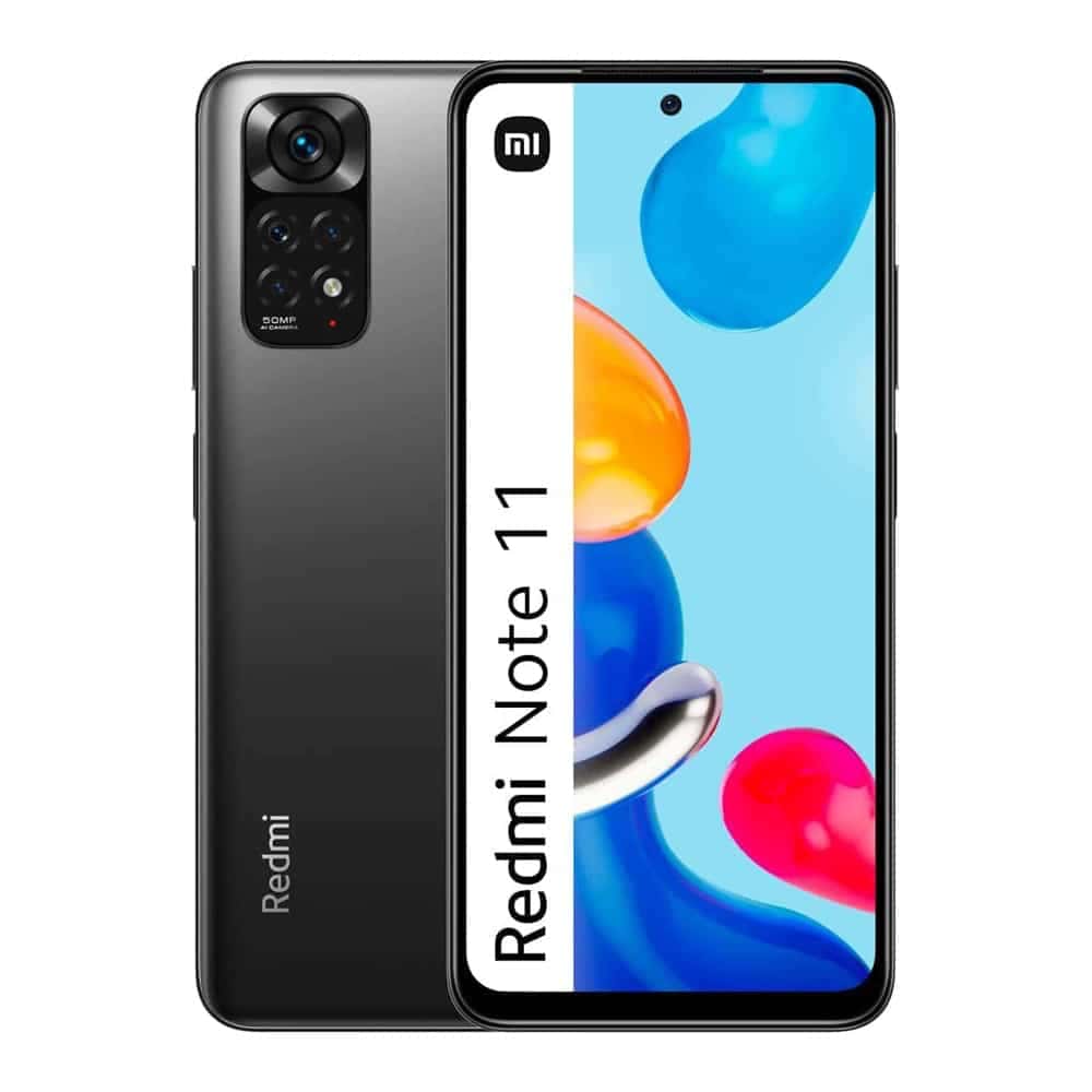 موبايل جوال شاومي ريدمي نوت 11 رام 6 جيجا 128 جيجا تخزين رمادي شاومي Xiaomi Redmi Note 11 Dual SIM