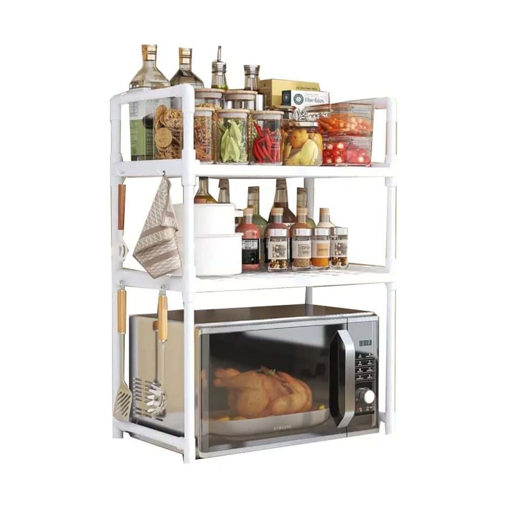 Kitchen Multifunctional 2 Tier Storage Rack
