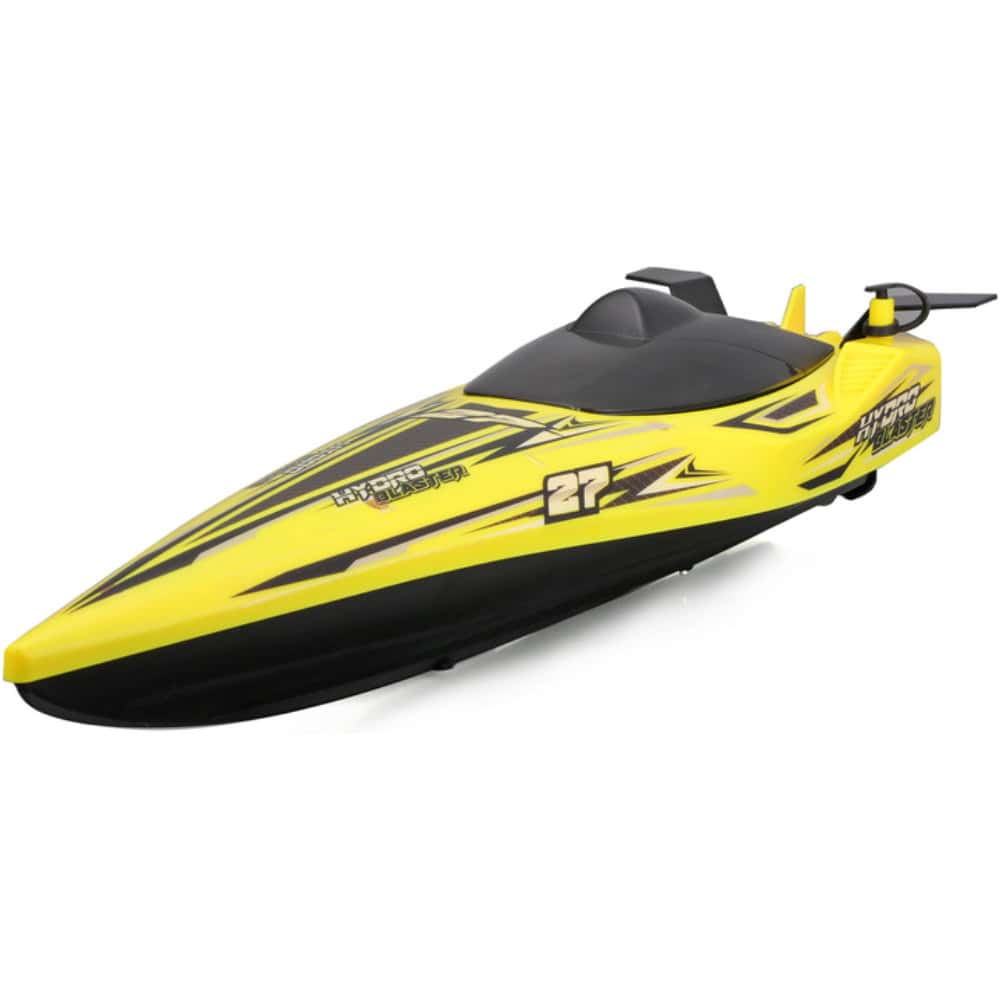 لعبة قارب ريموت كنترول للأطفال 2.4 جيجا هرتز أسود وأصفر مايستو تيك Maisto Tech Hydro Blaster Boat