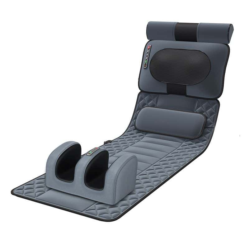 جهاز مساج للجسم كامل كهربائي مع 9 مستويات سرعة و 3 أوضاع توقيت Full Body Massage Mat with Heat
