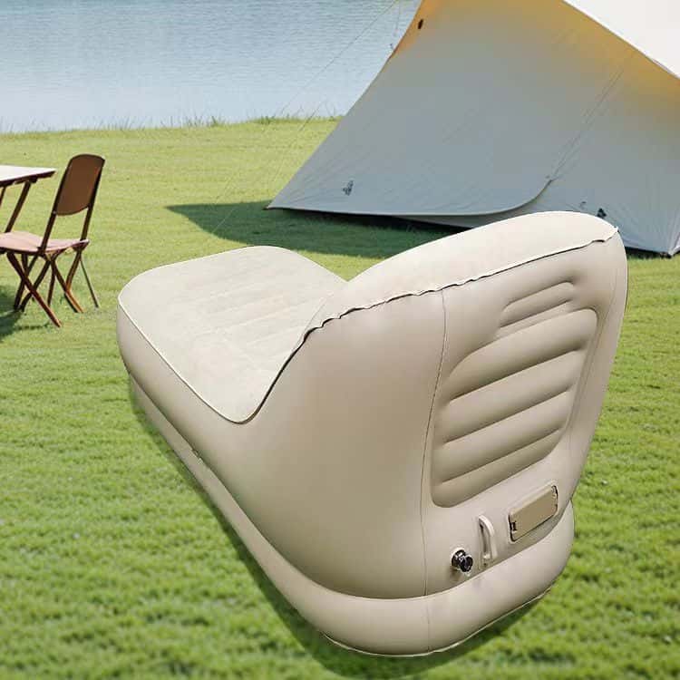 كرسي هواء​ قابل للنفخ مع منفاخ مدمج single Inflatable Sofa Mattress