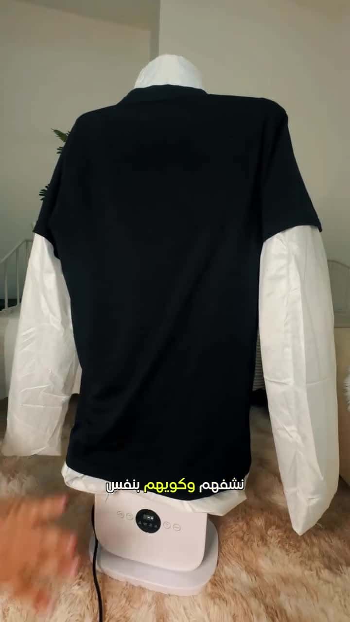 مجفف ملابس حراري 1000 واط Electric Steam Ironing Machine