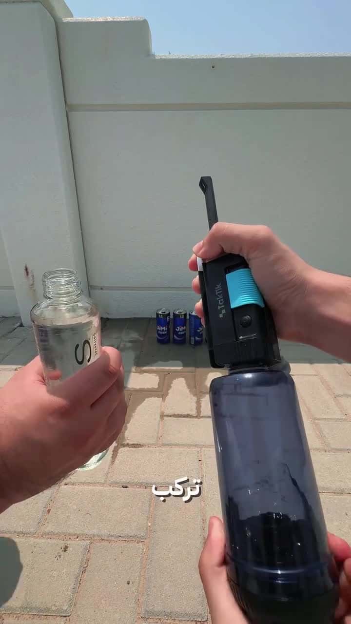 شطاف متنقل للسفر تكتك 400 مللي 1100 مللي أمبير Taktik Travel Bidet