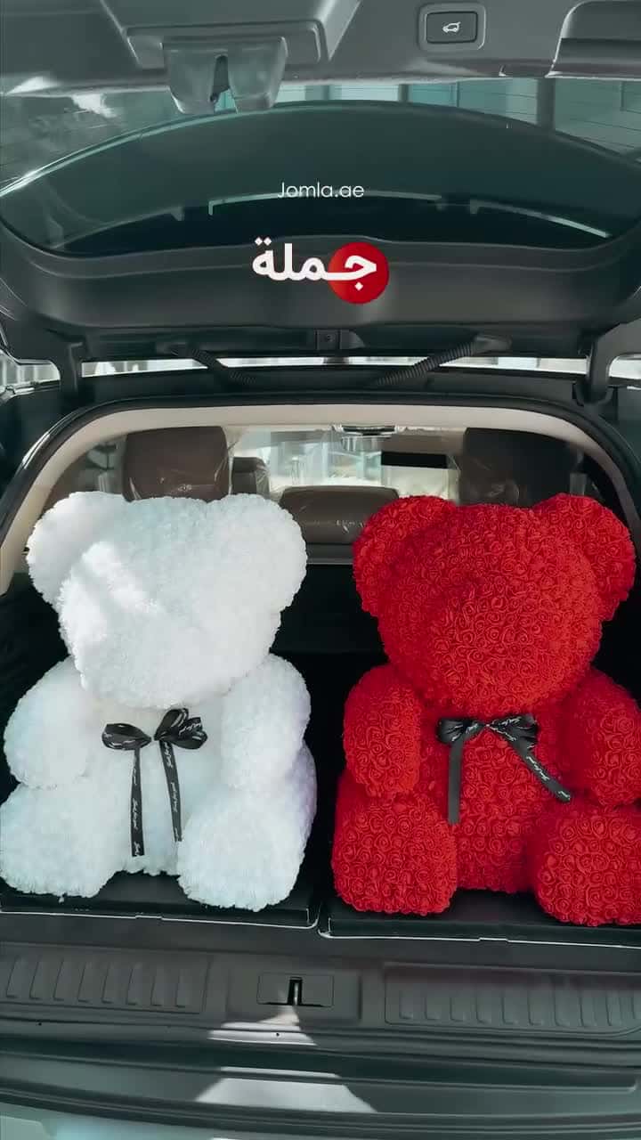 تيدي بير دبدوب كبير من الورد Teddy Bear Rose