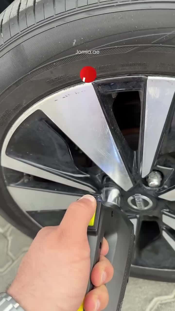 عفريته كهربائية 5 طن جرين مع مفك براغي ومنفاخ هواء كفرات Green Lion Electric Car Jack Kit