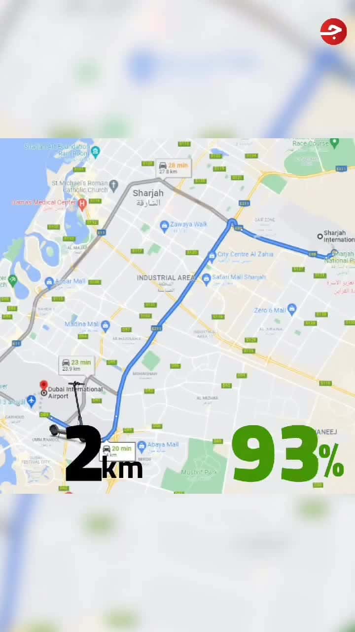 سكوتر كهربائي للكبار مي 3 بسرعة 25 كيلومتر/ساعة قابل للطي أسود شاومي Xiaomi Black Speed 25 km/h Mi 3 Electric Scooter