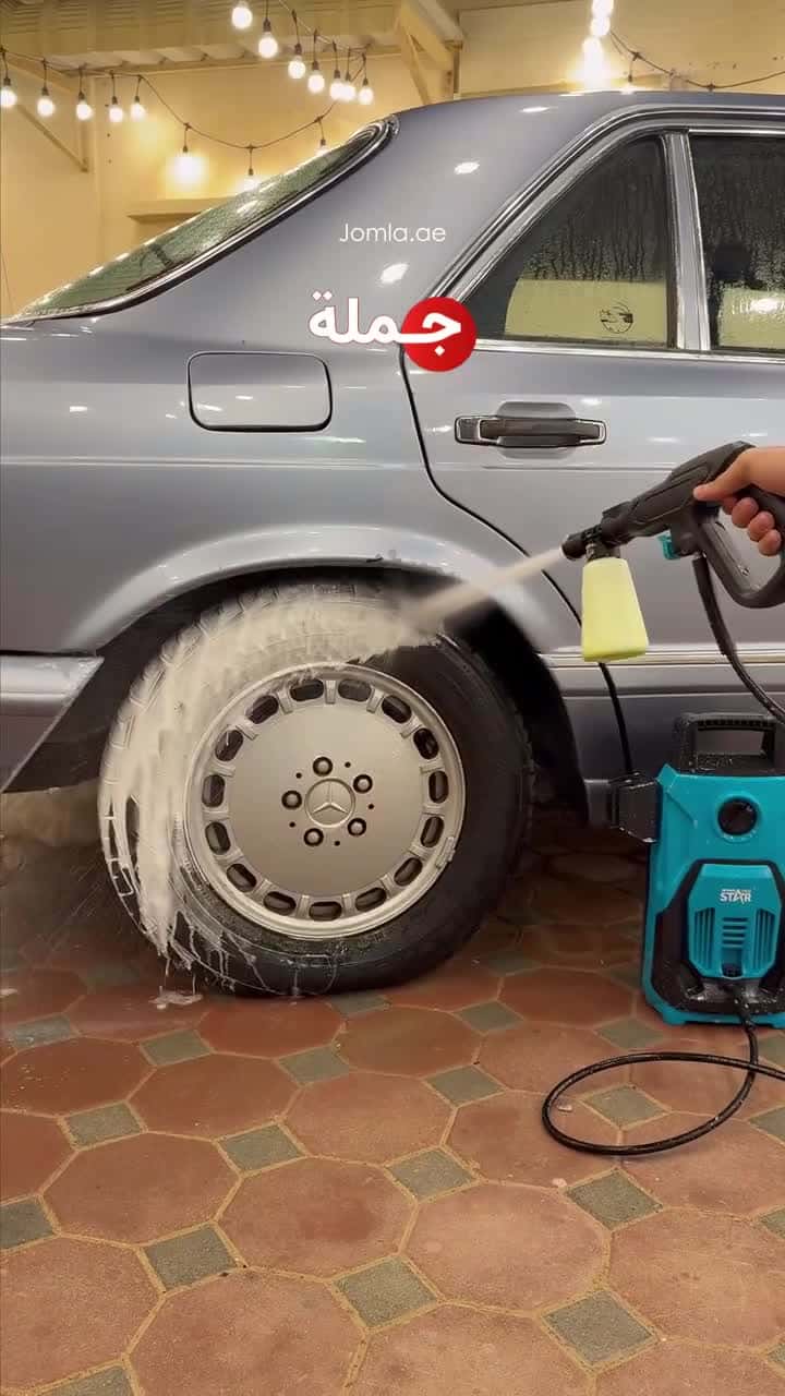 مضخة غسيل سيارات 90 بار وينينج ستار 1200 واط Winning Star High Pressure Car Washer Machine