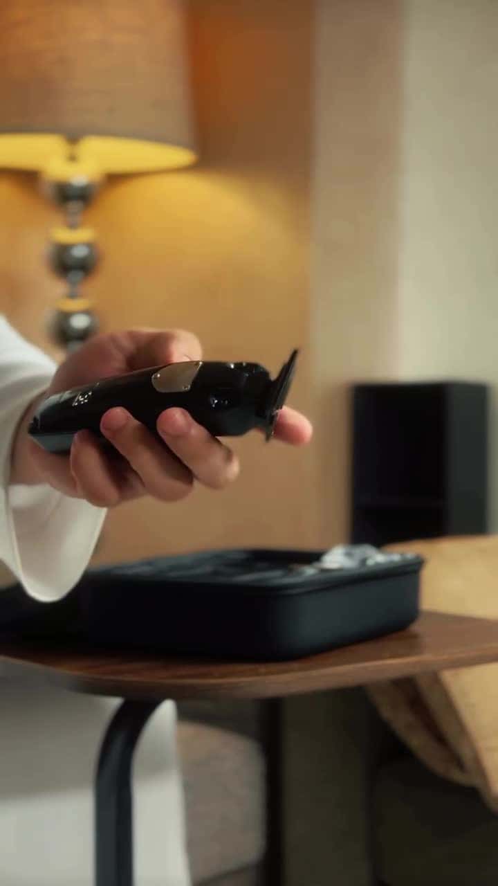 Green Lion Pro Trim Duo Hair Clipper - Black