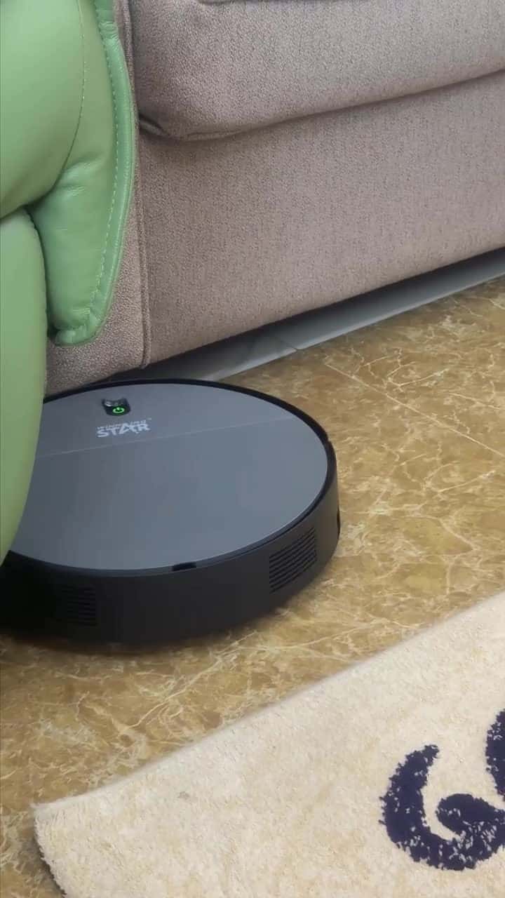 مكنسة روبوت التنظيف وينينج ستار مع ريموت تحكم عن بعد Winning Star Wireless Robot Vacuum Cleaner