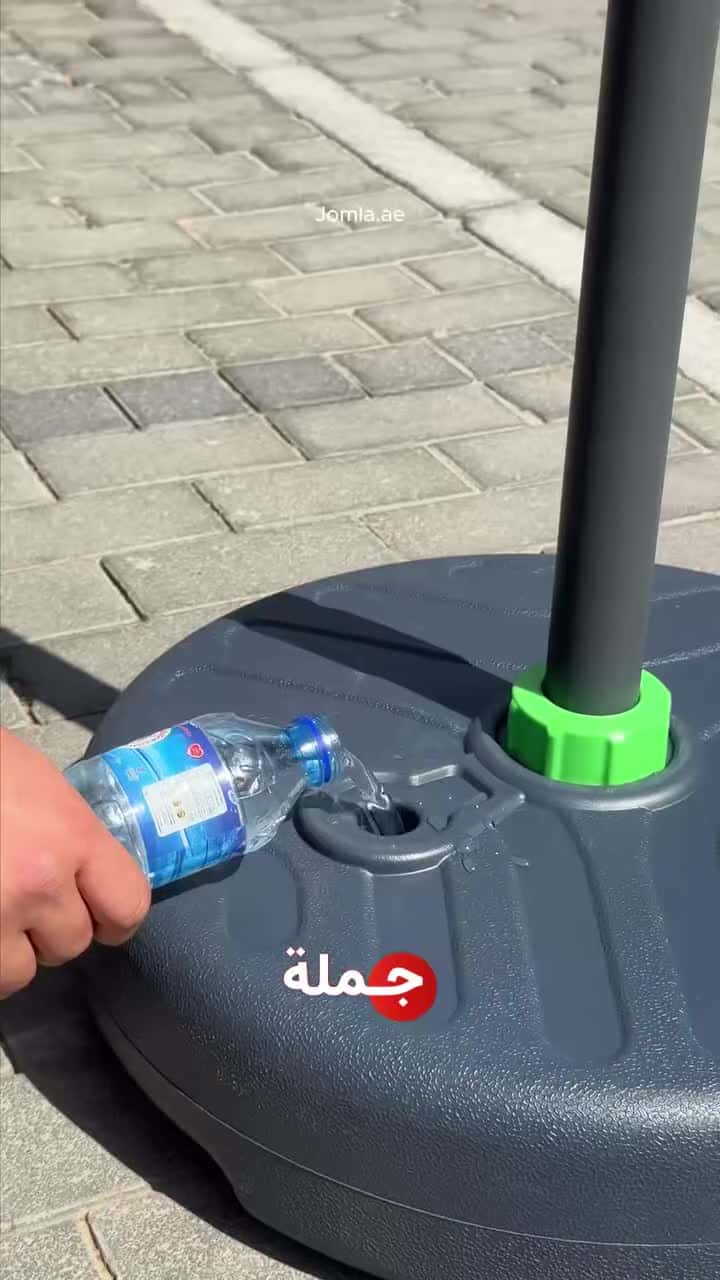 اضاءة خارجية للحدائق​ ارضية تعمل بالطاقة الشمسية مع ريموت Solar Powered Outdoor waterproof Floor Lamp